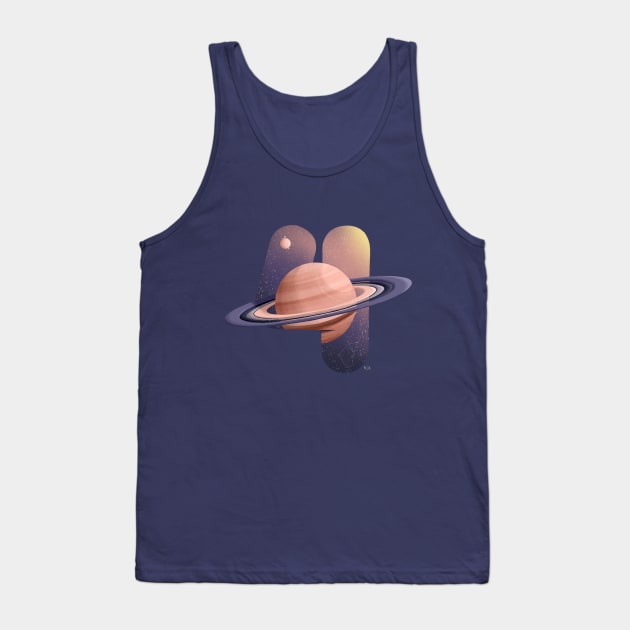 Saturn Tank Top by vero.e.a